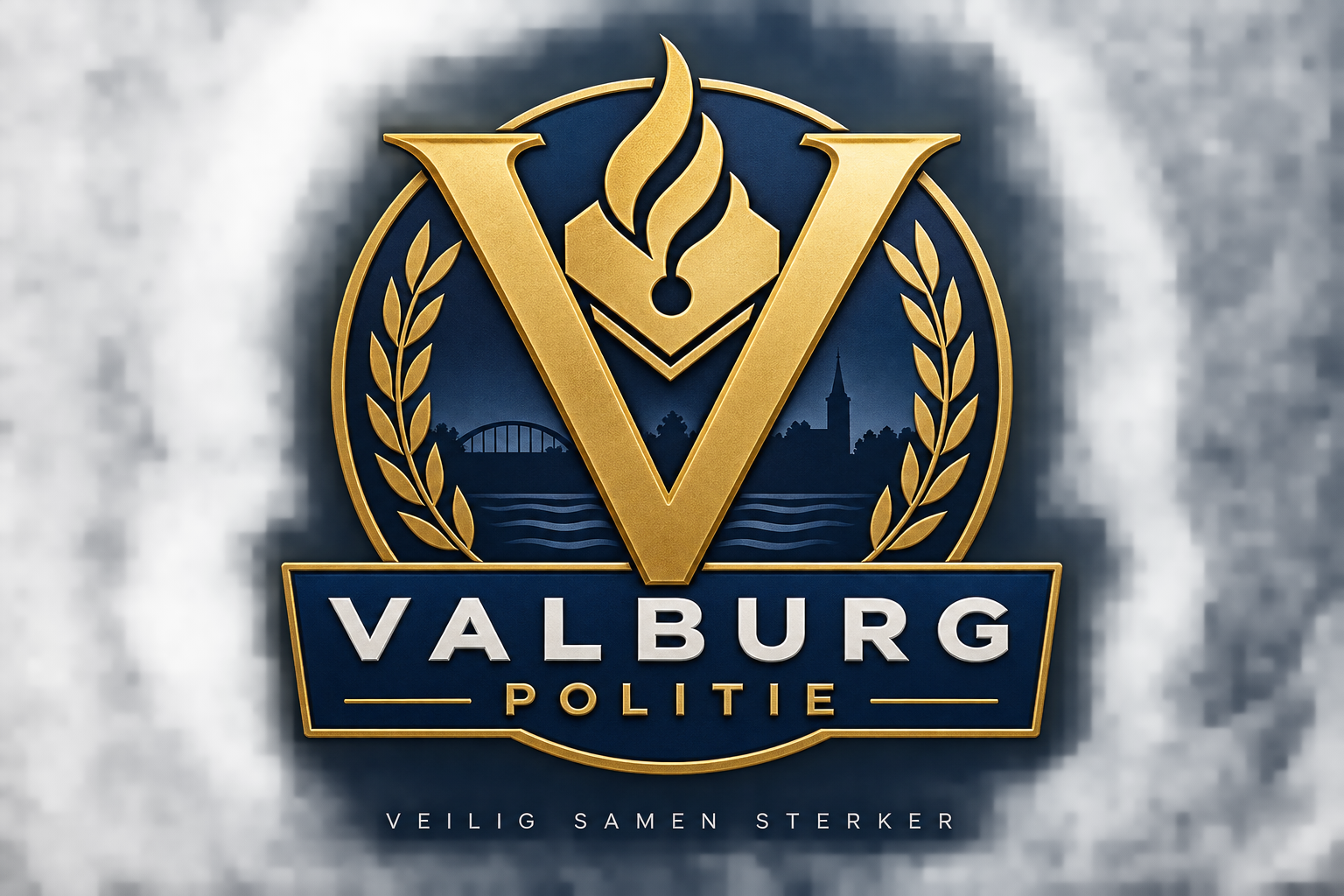 Valburg Politie logo